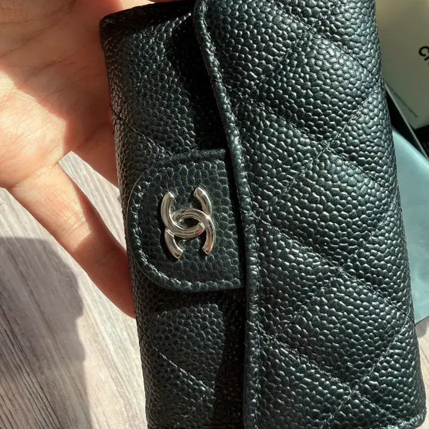 [BUNJANG] Chanel Caviar Silver Hardware Full Set / 샤 캐비어 은장 풀박