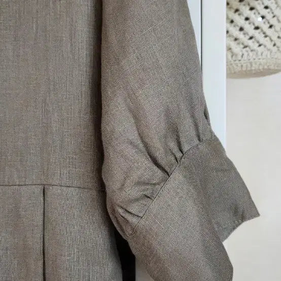 [BUNJANG] Paul &amp; Joe Linen Long Shirt Dress / 폴앤조 린넨 셔츠 롱원피스