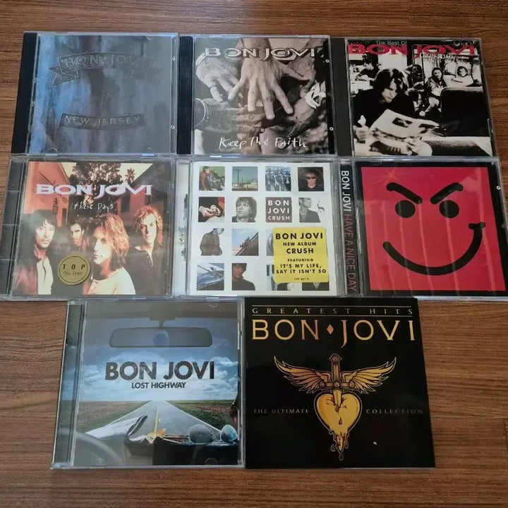 [BUNJANG] Bon Jovi CD Album Collection Bundle / 본조비 CD 앨범 모음 (Bon Jovi)