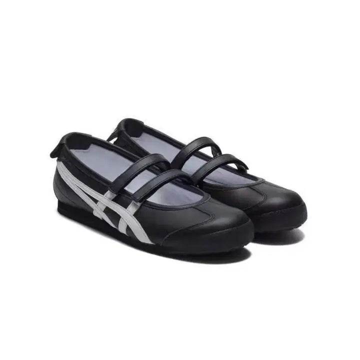 [BUNJANG] Onitsuka Tiger Mary Jane Silver/Beige Women&