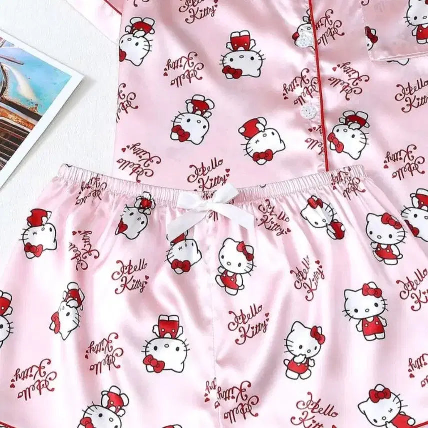 [BUNJANG] Sanrio Hello Kitty Pajama Set / 산리오 헬로키티 잠옷세트