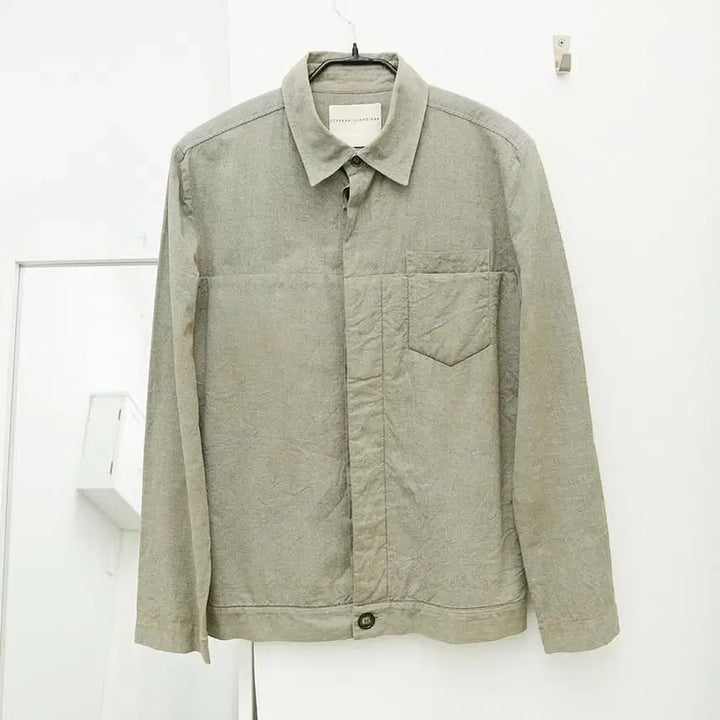 [BUNJANG] Stephan Schneider Coverall Jacket / 스테판슈나이더 샘플 히든버튼 커버올 자켓