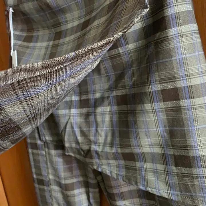 [BUNJANG] Musinsa DEBBY UPPER Checkered Wrap Pants (M) / (새상품) 무신사 DEBBY UPPER 체크 랩 팬츠(M)