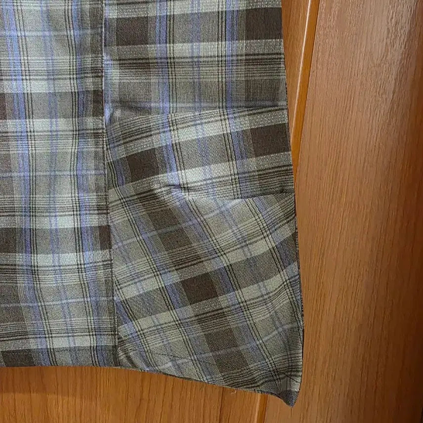[BUNJANG] Musinsa DEBBY UPPER Checkered Wrap Pants (M) / (새상품) 무신사 DEBBY UPPER 체크 랩 팬츠(M)