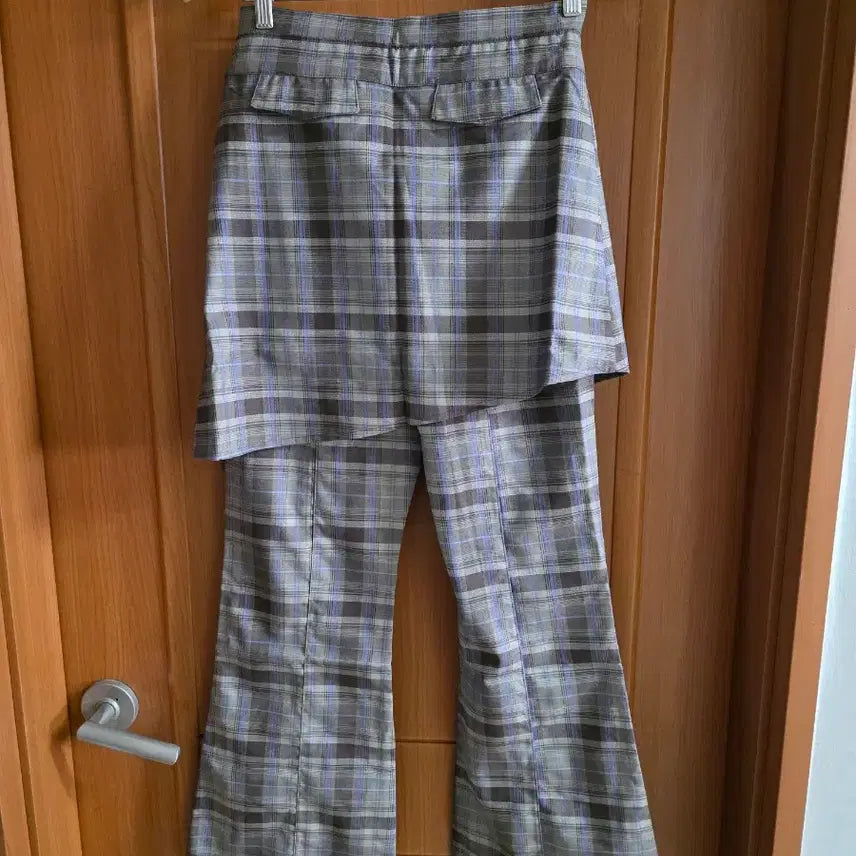 [BUNJANG] Musinsa DEBBY UPPER Checkered Wrap Pants (M) / (새상품) 무신사 DEBBY UPPER 체크 랩 팬츠(M)