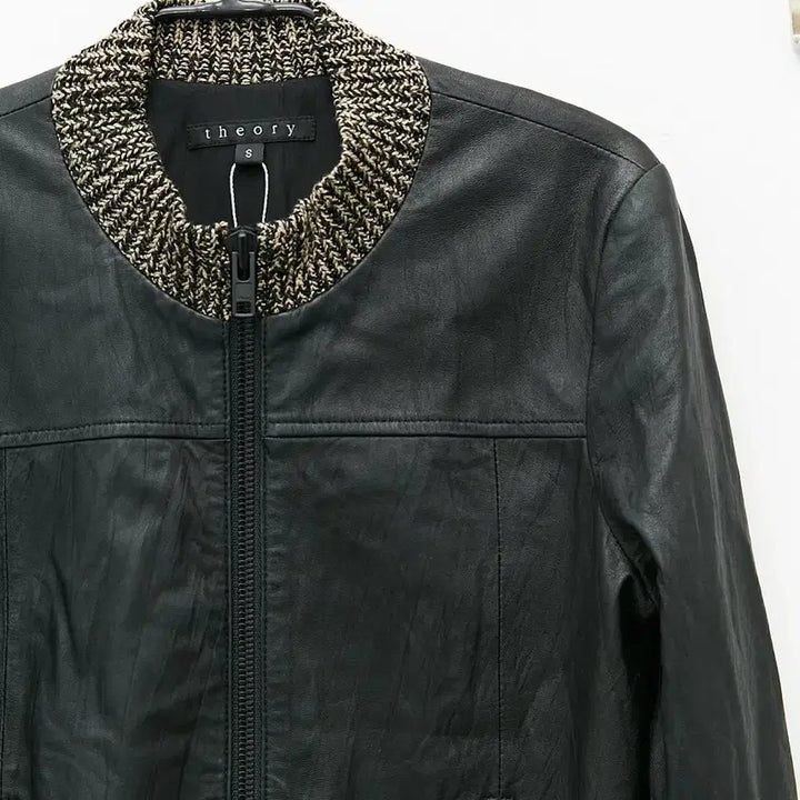 [BUNJANG] Theory Lambskin Bomber Jacket / 띠어리 램스킨 봄버 자켓