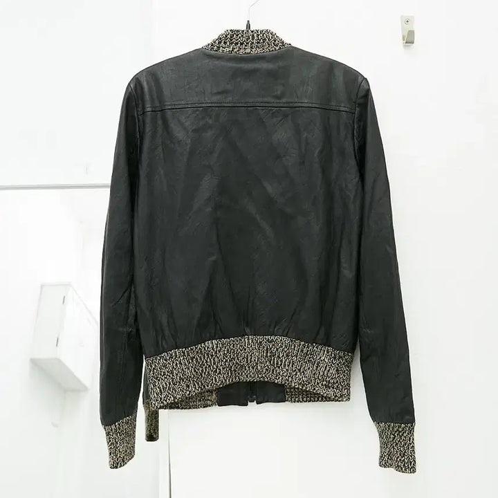 [BUNJANG] Theory Lambskin Bomber Jacket / 띠어리 램스킨 봄버 자켓