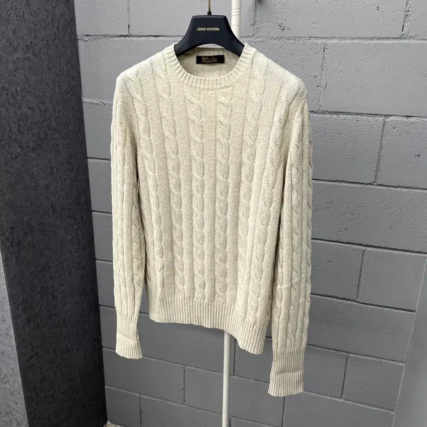 [BUNJANG] Loro Piana Baby Cashmere Knit Sweater / { 48 } 로로피아나 베이비 캐시미어 니트