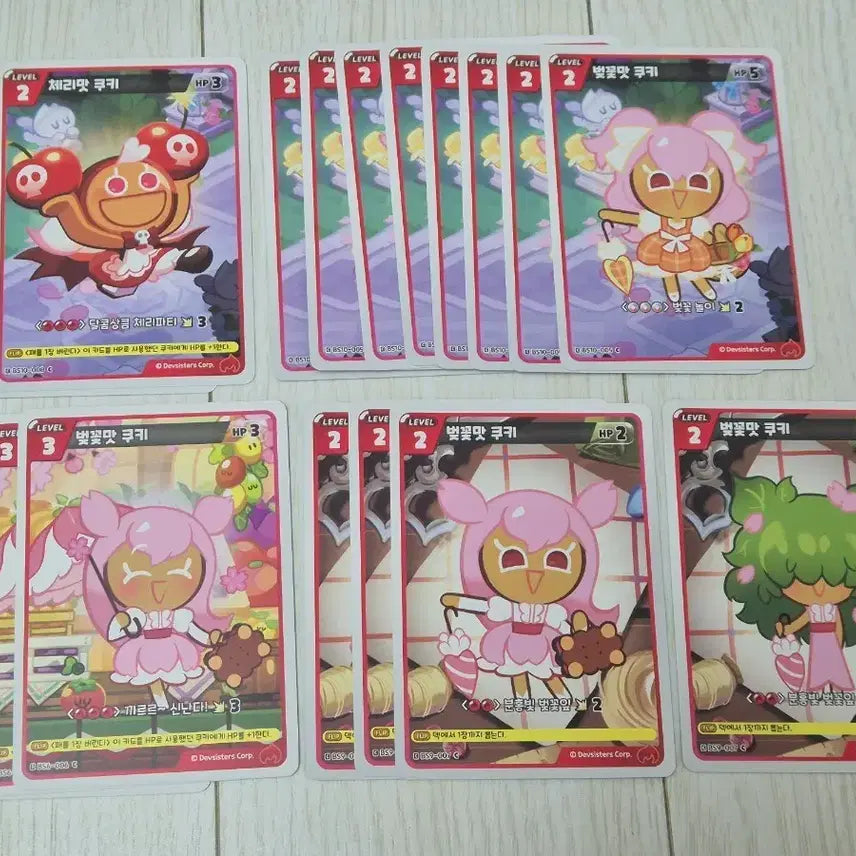 [BUNJANG] CookieRun Bravers Cherry Blossom Set / 쿠키런 브레이버스 체리맛 벚꽃맛