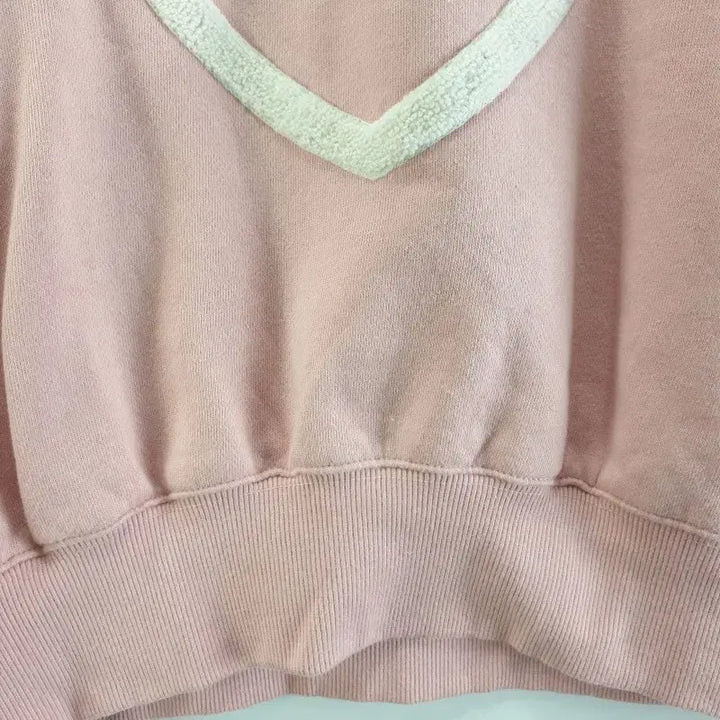 [BUNJANG] FREE M6367 Light Pink Sweatshirt / 여FREE 맨투맨 라이트 핑크 M6367