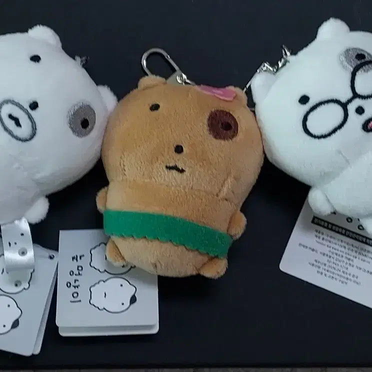 [BUNJANG] Eye-Dazed Cat Keyring Set / 눈멍냥이키링 3종