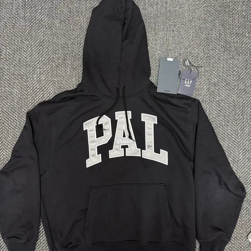 [BUNJANG] Palace x Gap Hooded Sweatshirt Black L / 팔라스 x 갭 후드 블랙 - 남자 L사이즈