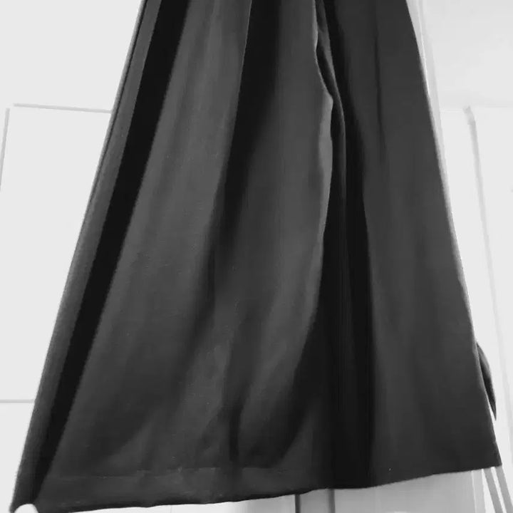[BUNJANG] Cotton Candy Black Pleated Pintuck Wide Pants / 핀턱 와이드 팬츠 새상품