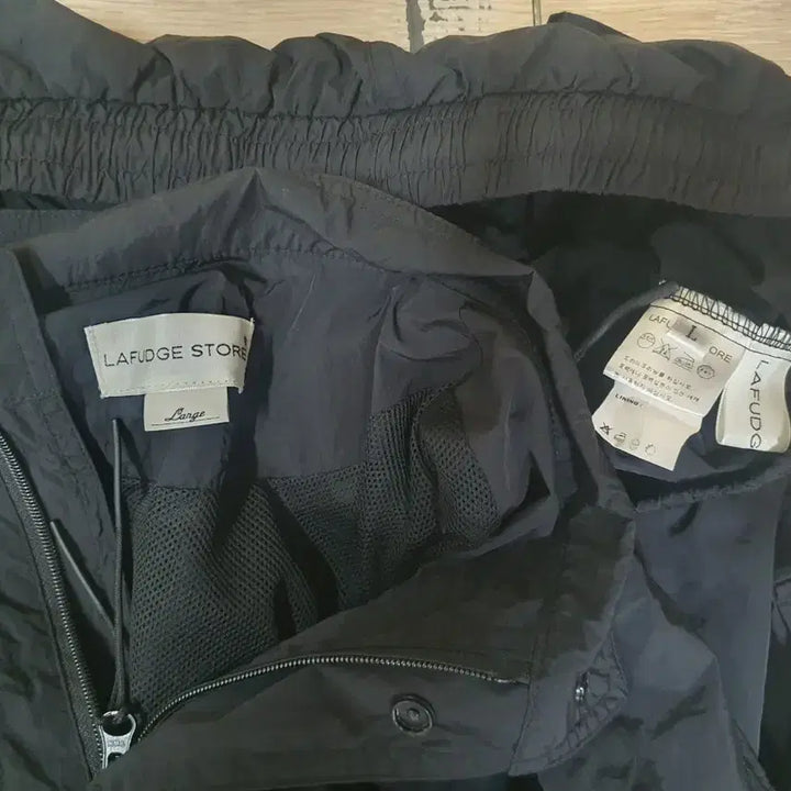 [BUNJANG] Lafarge Store Woven Windbreaker Set / 라퍼지 스토어 우븐 바람막이