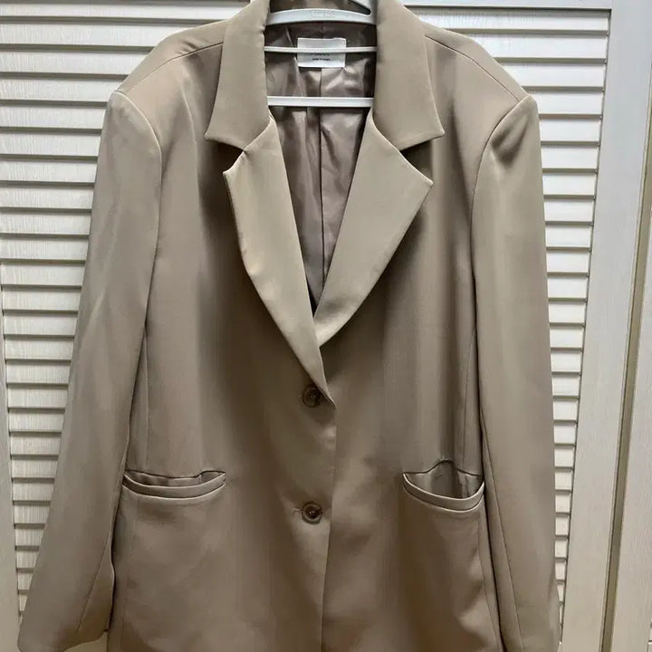 [BUNJANG] Oversized Beige Jacket / 오버핏 자켓