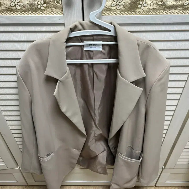 [BUNJANG] Oversized Beige Jacket / 오버핏 자켓