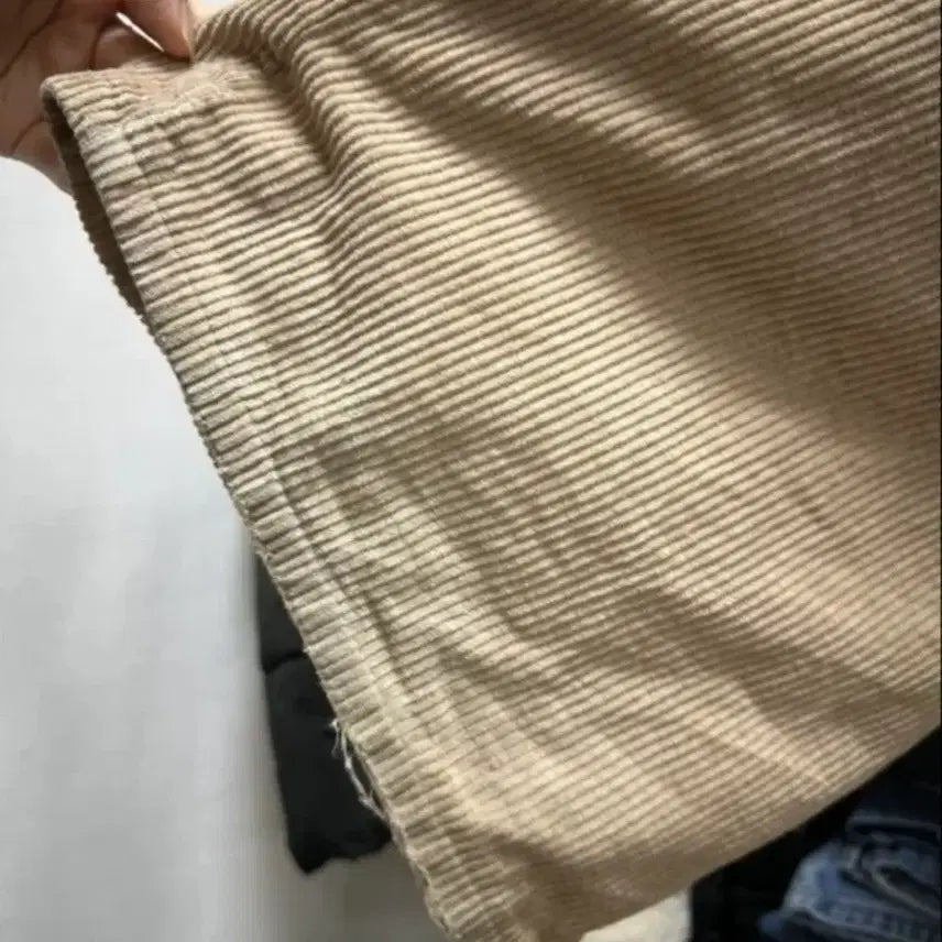 [BUNJANG] ootj Corduroy Wide Tucked Pants / ootj 코듀로이 핀턱 와이드 팬츠