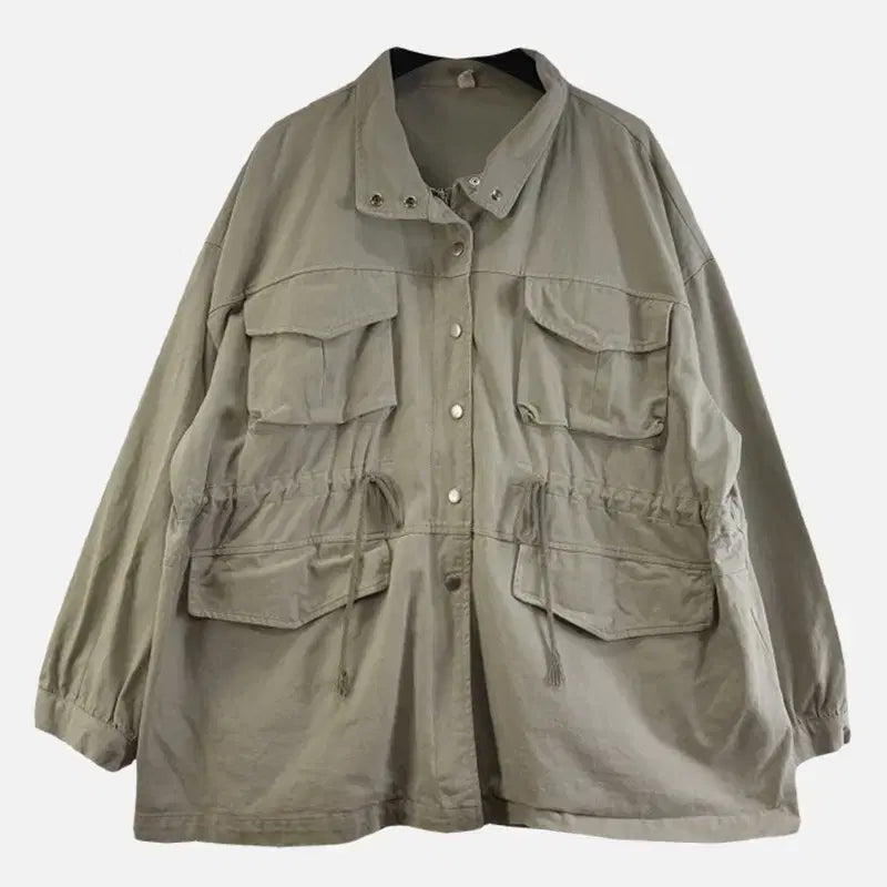 [BUNJANG] YeoFREE M6378 Field Oversized Jacket / 여FREE 오버 필드 야상 자켓 M6378