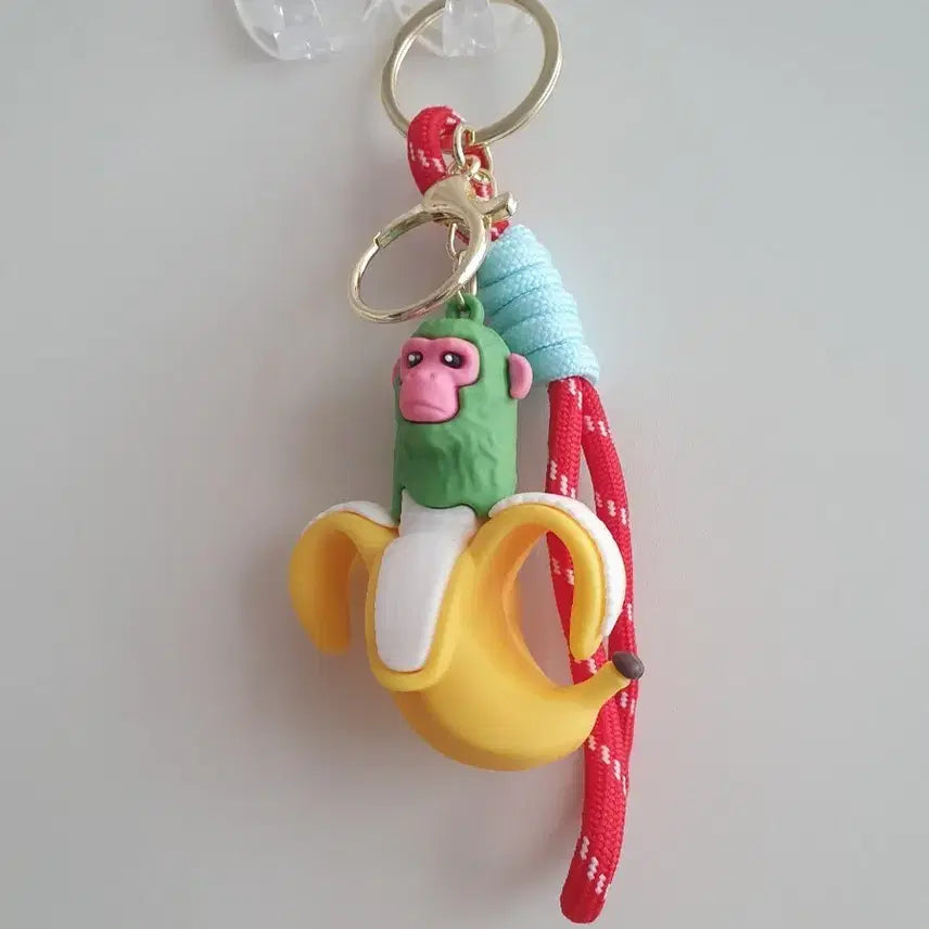 [BUNJANG] Banana Monkey Keychain / 바나나 원숭이 키링