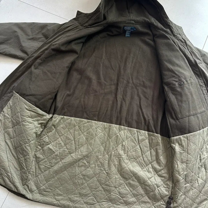 [SOLD OUT] 90s 폴로 랄프로렌 M-47 장진호 파카 XL (이태리 람포지퍼)