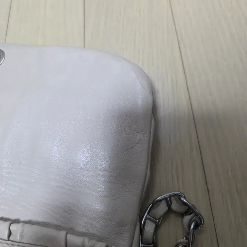 [SOLD OUT] 프라다 정품 나파 고프레 체인 숄더백