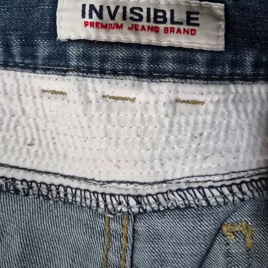 [BUNJANG] Invisible Premium Moto Jeans 34 Size / 인비저블 프리미엄진 모토진 34사이즈