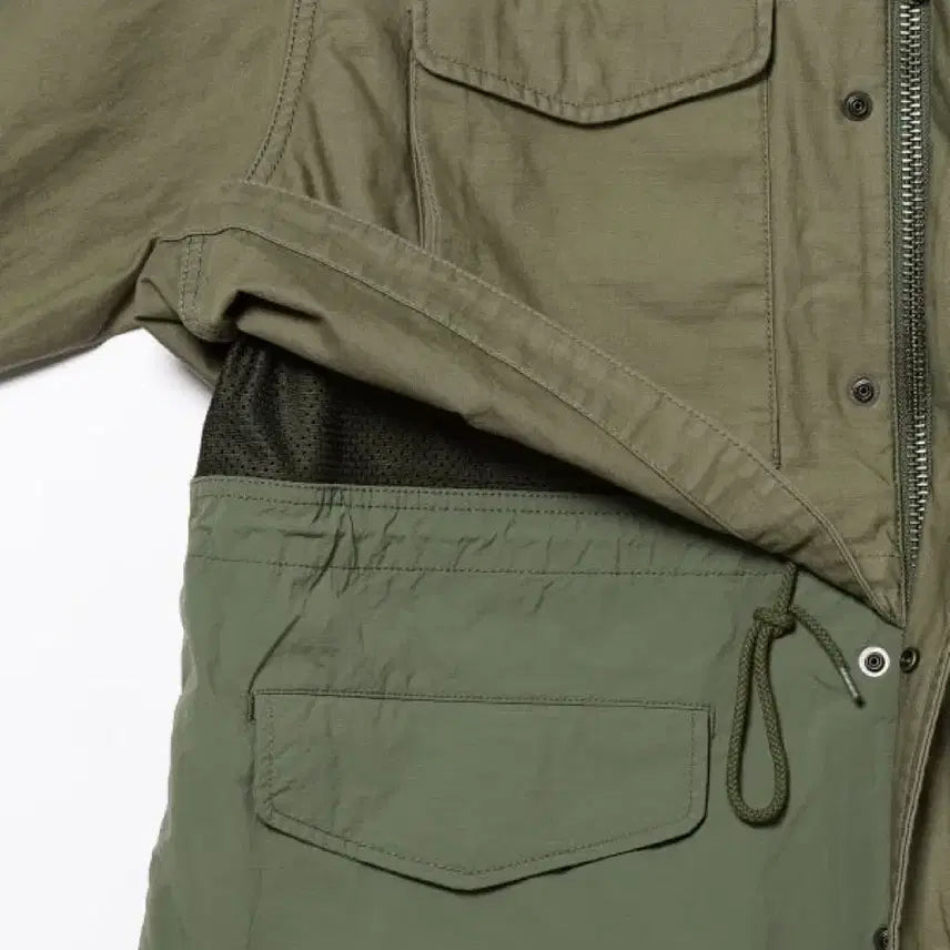 [BUNJANG] BEAMS M-65 Ventilation Blouson Jacket / BEAMS 빔즈 벤틸레이션 M-65 블루종 자켓 s