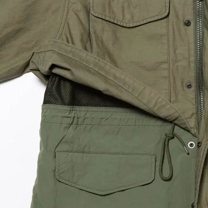 [BUNJANG] BEAMS M-65 Ventilation Blouson Jacket / BEAMS 빔즈 벤틸레이션 M-65 블루종 자켓 s