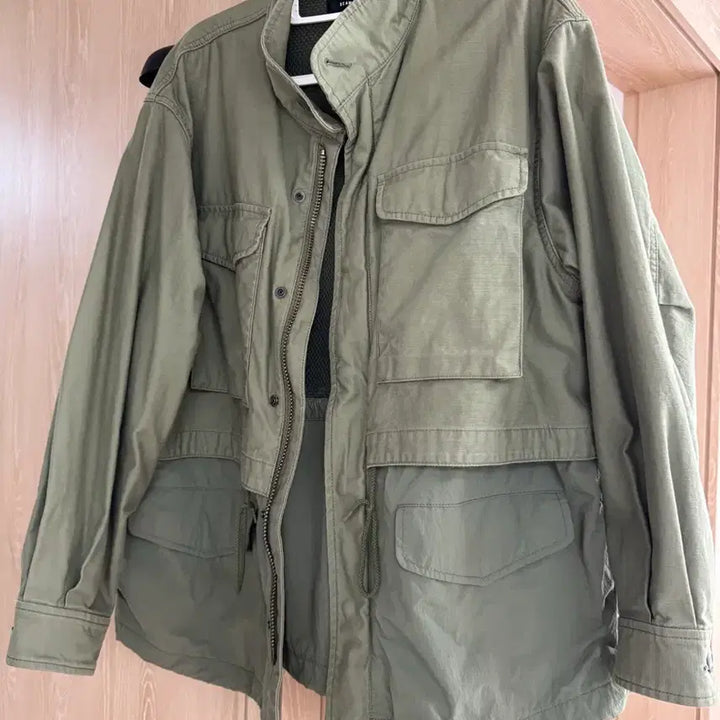 [BUNJANG] BEAMS M-65 Ventilation Blouson Jacket / BEAMS 빔즈 벤틸레이션 M-65 블루종 자켓 s