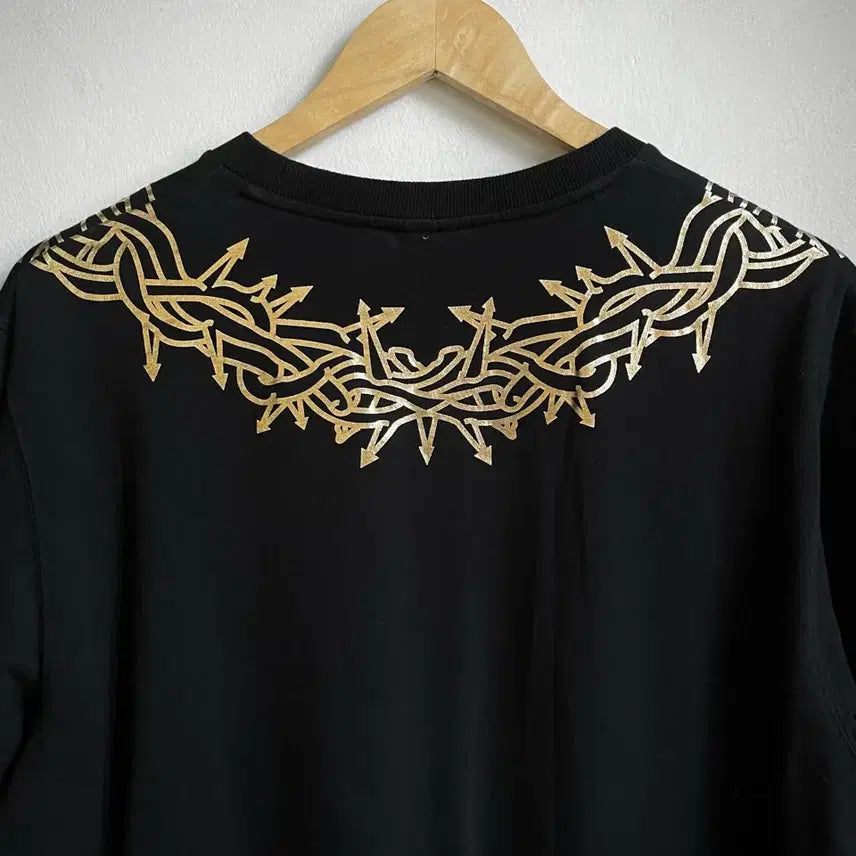 [BUNJANG] Playboy Vintage Tribal Leopard Long Sleeve Sweatshirt / Playboy 플레이보이 빈티지 트라이벌 레오파드 롱슬리브 스웻셔츠