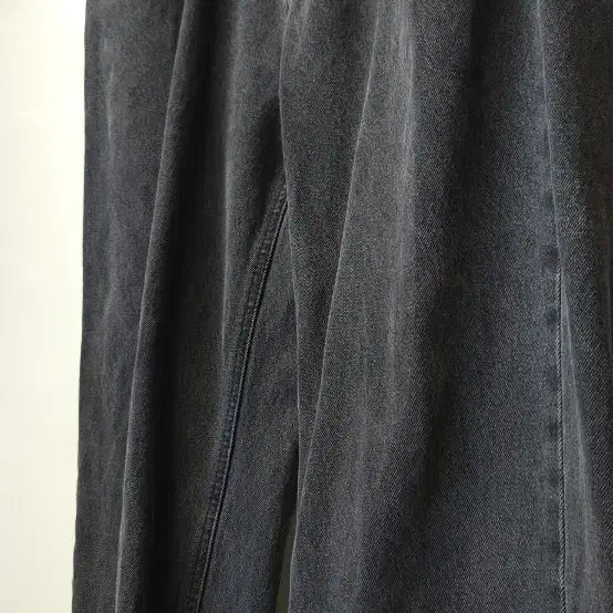 [SOLD OUT] 무신사스탠다드 빈티지 워싱 블랙 데님 팬츠 38
