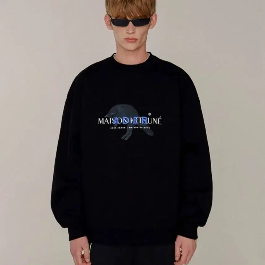 [BUNJANG] Maison Kitsuné x Ader Error 19SS Sweatshirt / 19ss 메종키츠네 X 아더에러 스웻셔츠 새상품급