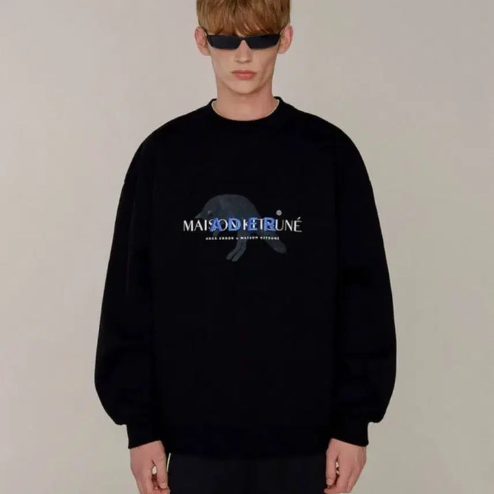 [BUNJANG] Maison Kitsuné x Ader Error 19SS Sweatshirt / 19ss 메종키츠네 X 아더에러 스웻셔츠 새상품급