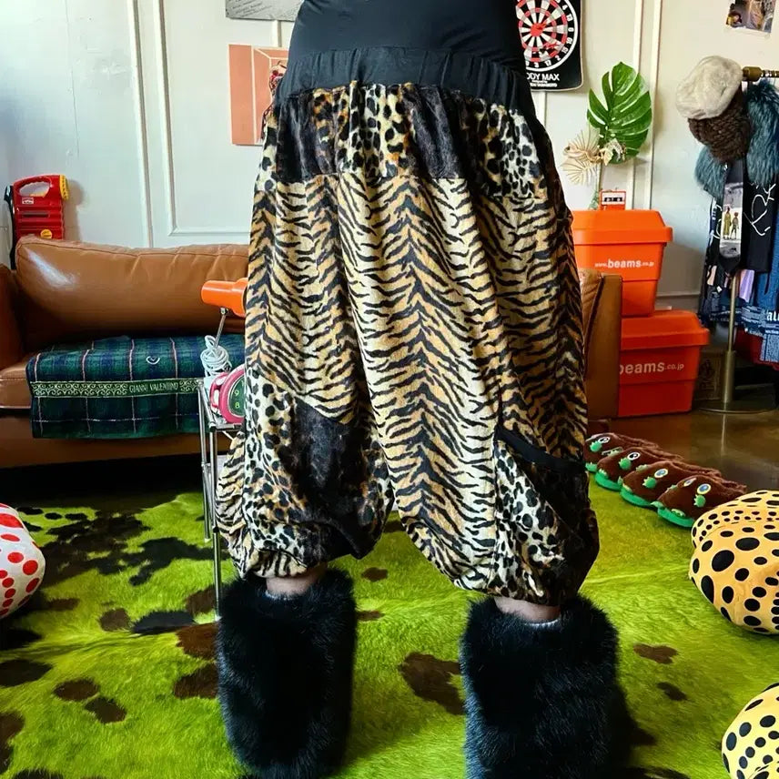 [SOLD OUT] 2000s Clash Ahead 일본 빈티지 버뮤다 스웻 배기 팬츠 바지