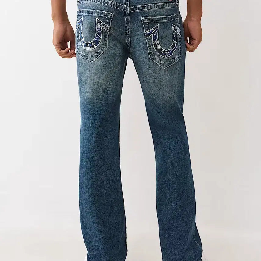 [BUNJANG] True Religion Billy Bandana Horseshoe Bootcut Jeans (Size 32) / (새상품)트루릴리젼 빌리 반다나 홀스슈 부츠컷 청바지 사이즈 32