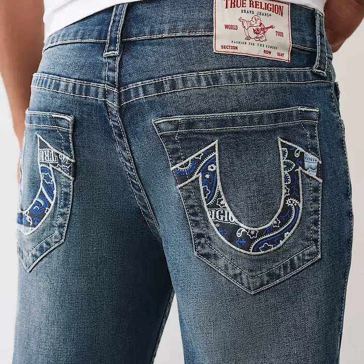 [BUNJANG] True Religion Billy Bandana Horseshoe Bootcut Jeans (Size 32) / (새상품)트루릴리젼 빌리 반다나 홀스슈 부츠컷 청바지 사이즈 32