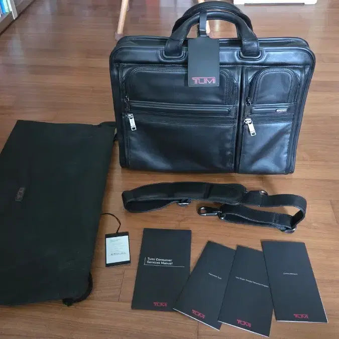 [BUNJANG] TUMI Alpha Bravo Leather Briefcase / TUMI 투미 알파브라보 가죽 서류가방 새상품 플구성 그대로