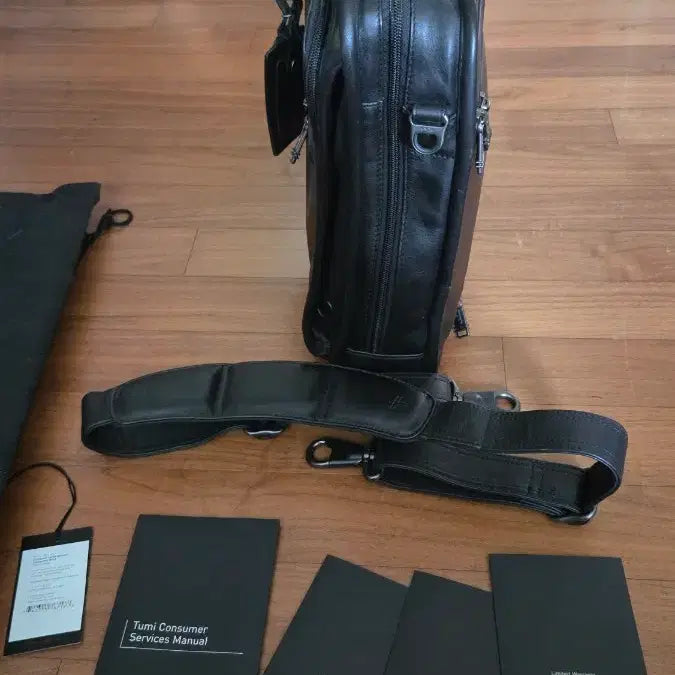 [BUNJANG] TUMI Alpha Bravo Leather Briefcase / TUMI 투미 알파브라보 가죽 서류가방 새상품 플구성 그대로