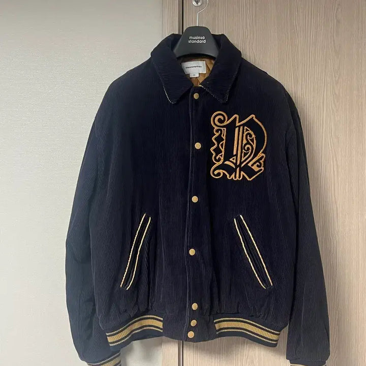 [BUNJANG] thisisneverthat Corduroy Varsity Jacket / 디스이즈네버댓 코듀로이 바시티 자켓