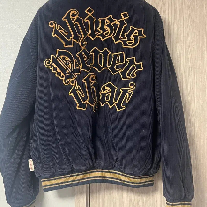 [BUNJANG] thisisneverthat Corduroy Varsity Jacket / 디스이즈네버댓 코듀로이 바시티 자켓