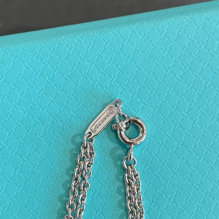 [BUNJANG] Tiffany &amp; Co. Link Diamond Necklace / 티파니앤코 링크 다이아 목걸이