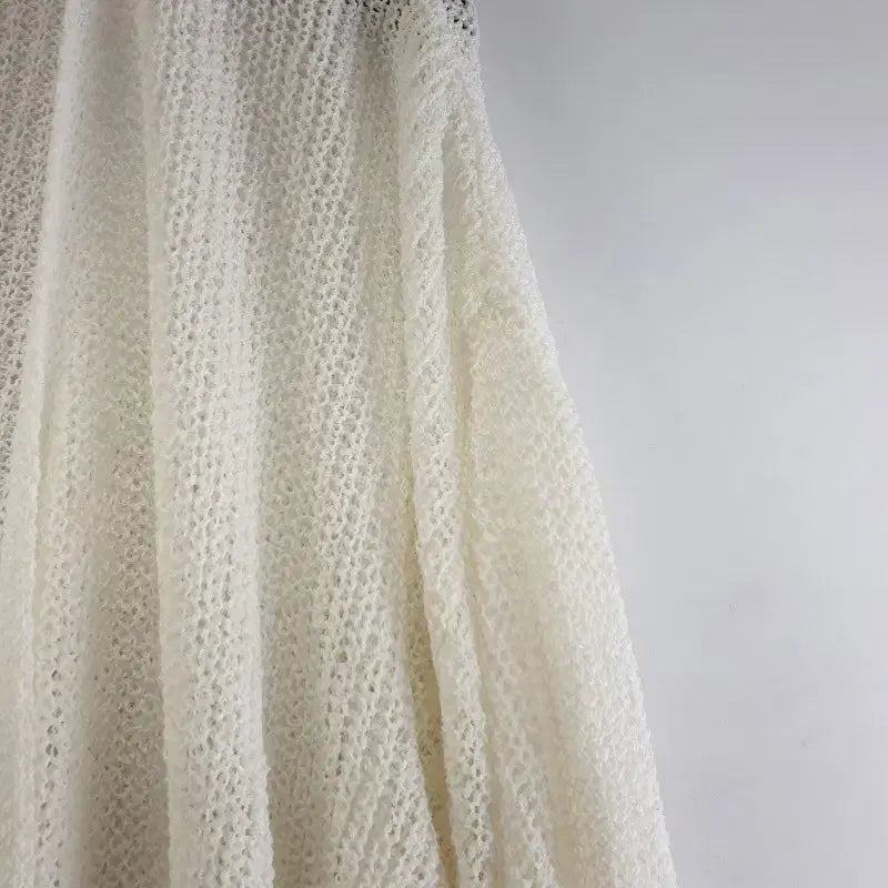 [BUNJANG] FREE Cream Long Cardigan / 여FREE 크림 롱 가디건 M6353