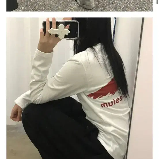 [SOLD OUT] 탄산마그네슘 프린팅 긴팔 티셔츠