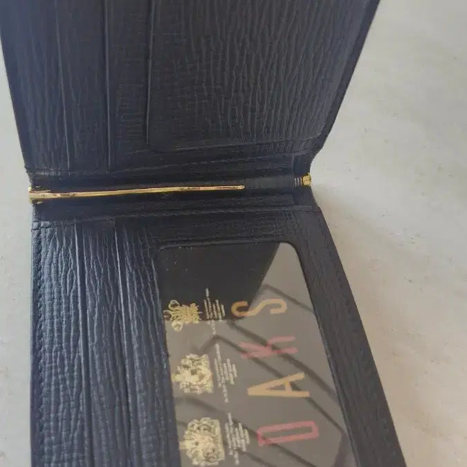 [SOLD OUT] 닥스머니클립  블랙  10x8