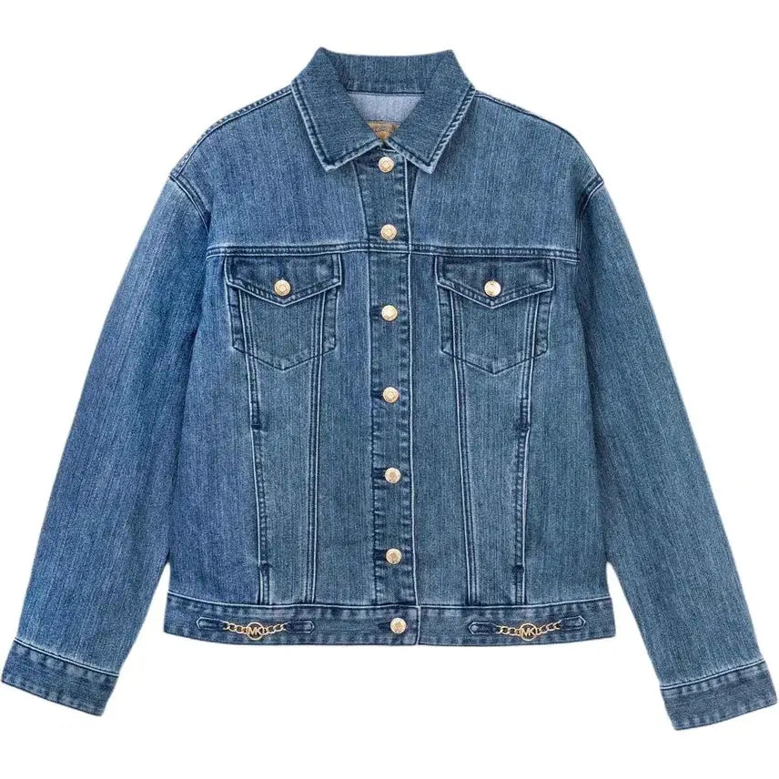 [BUNJANG] Michael Kors Denim Trucker Jacket / (XS)마이클코어스 데님 트러커 자켓