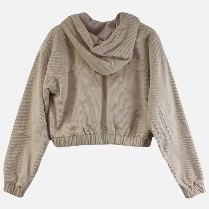 [BUNJANG] FREE Corduroy Jacket Beige / 여FREE 코듀로이 자켓 베이지 M6357