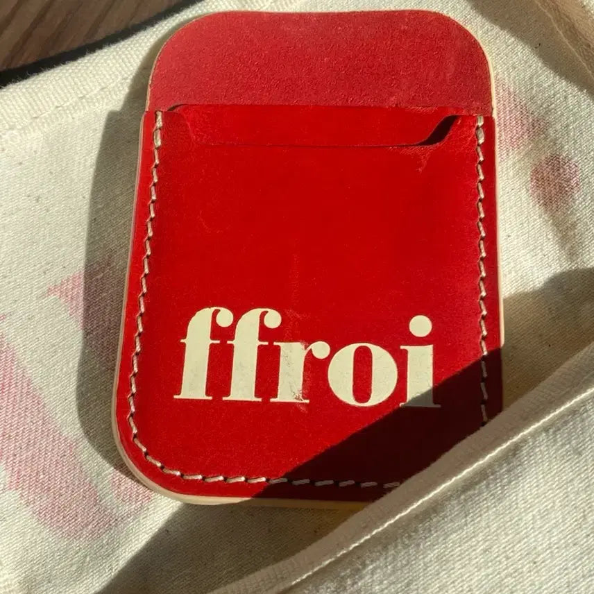 [BUNJANG] ffroi Card Holder (Red) / 프루아 카드지갑 카드홀더 레드 ffroi