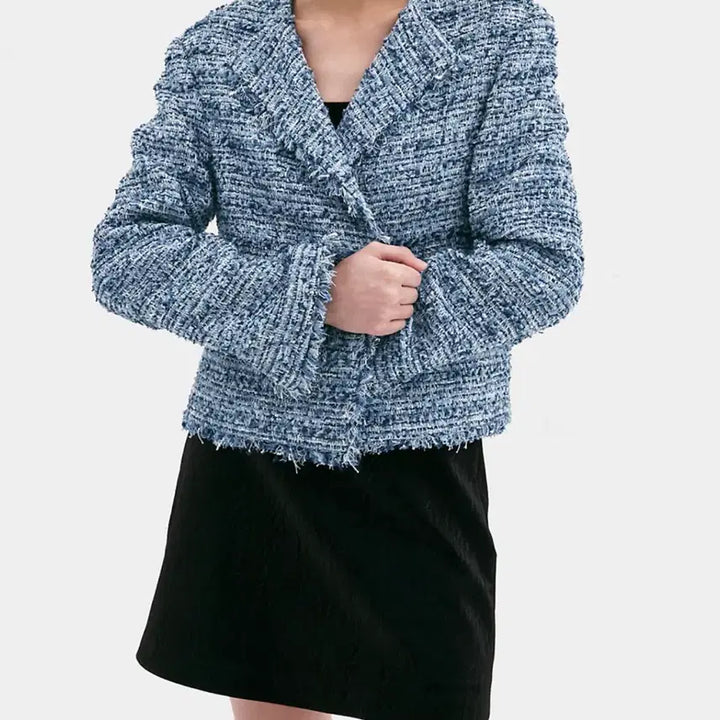 [BUNJANG] Orr Go Min-si Tweed Jacket / 오르 orr 고민시 착용 자켓