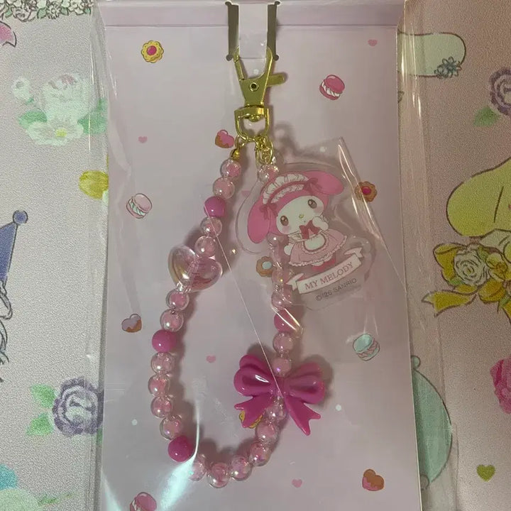 [BUNJANG] Sanrio My Melody Kuji Strap (Sealed) / 미개봉새상품) 마이멜로디 쿠지 스트랩