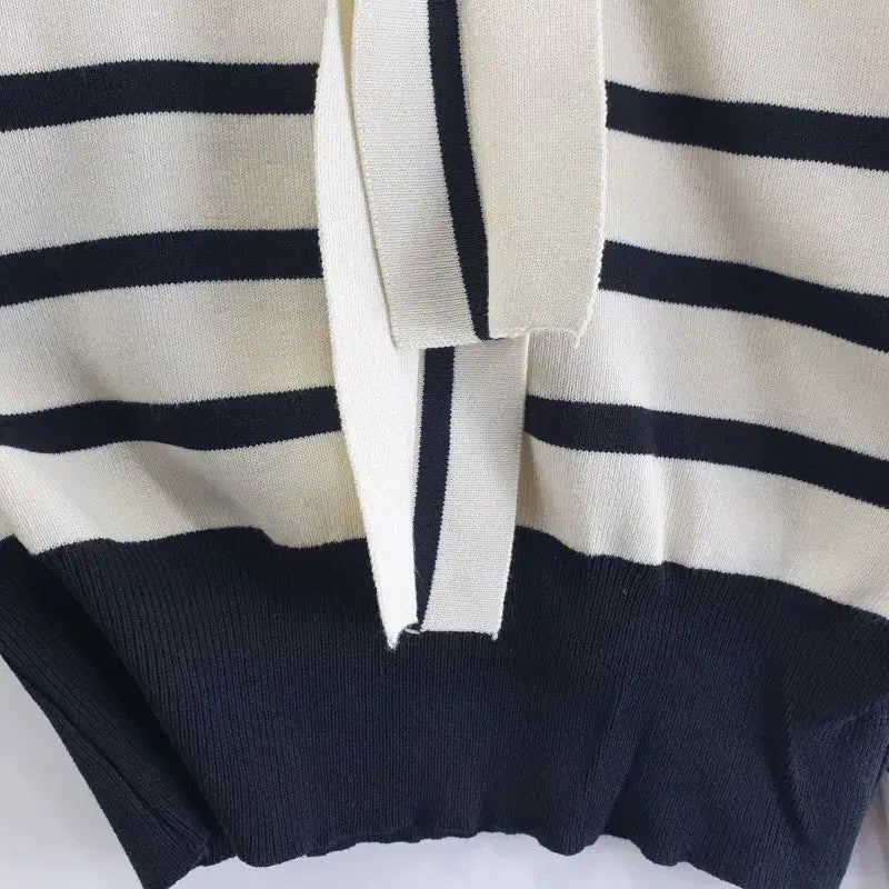 [SOLD OUT] 여FREE 세일러 카라 니트 크림 M6364